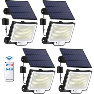 Lafomukea - Lampe Solaire Extérieur avec Détecteur de Mouvement [228LE... pas cher
