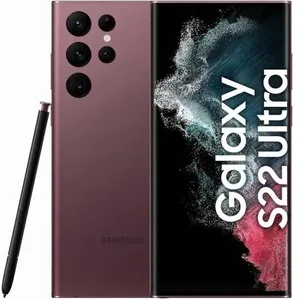 Smartphone - SAMSUNG Galaxy S22 Ultra 128 Go 5G - Rouge - Single SIM U... pas cher