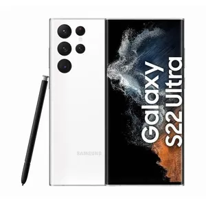 Smartphone - SAMSUNG Galaxy S22 Ultra 256 Go 5G - Blanc - Single SIM U... pas cher