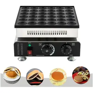 GOJOY 36 trous Crêpière électrique 900 W, Machine à crêpes avec revête... pas cher