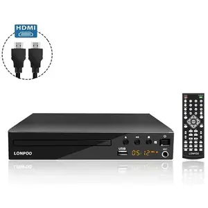 Comparateur de prix : LONPOO LP-099 Lecteur DVD Compact avec Port HDMI/RCA