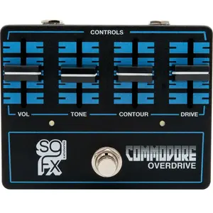 SolidGoldFX Commodore Overdrive effectpedaal pas cher