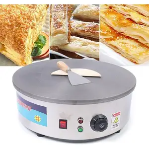 GOJOY Plaque Chauffante Electrique Antiadhésive et Crêpière à Utiliser pour les Blintzes, les oeufs, les Crêpes