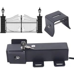 GOJOY Verrouillage électrique 24 v - Serrure électrique pour portails rotatifs à deux ailes ou à une aile - Verrouillage électrique de portail - 1 seconde pas cher