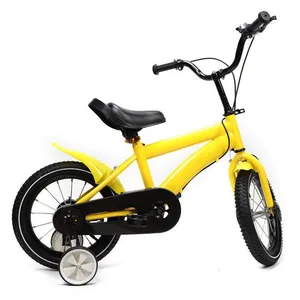 OUKANING Vélo Enfant 14 Pouces réglable en Acier au Carbone Vélo pour Enfant garçon Fille avec Roues stabilisatrices Convient pour 3 à 6 Ans pas cher