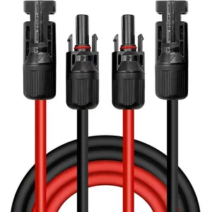 Câble dextension de câble solaire ALLPOWERS rouge noir 2 mm² prise com...