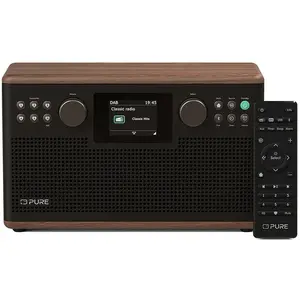 Pure Classic H6 (DAB+ DAB, Bluetooth), Radio, Marron pas cher
