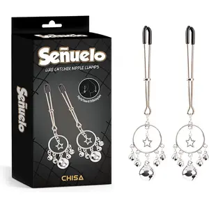 Señuelo - Lure Catcher - Tepelklemmen met Hangertjes en Belletjes pas cher