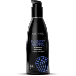 Wicked - bosbessenmuffin glijmiddel 60 ml - 60ml pas cher