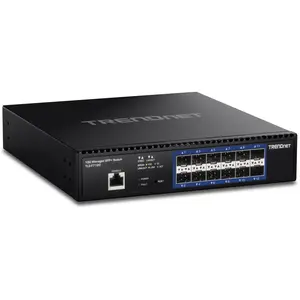 Comparateur de prix : Trendnet TL2-F7120 (12 Ports), Switch réseau, Noir