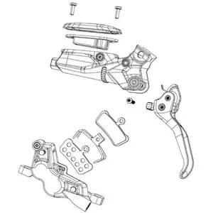 Sram Kit Piston Db8/db6/db4 A1+ 2023+/motive Ultimate/slver/bronze A1+... pas cher