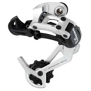 Comparateur de prix : Dérailleur Arrière - SRAM - X5 - 9 Vitesses - Chape Moyenne - Argent
