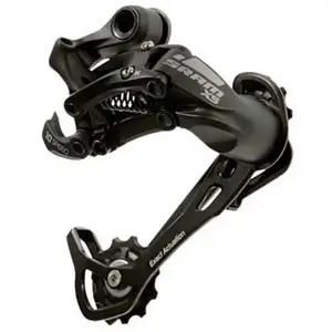 Comparateur de prix : Achterderailleur sram x5 lange kooi 10 speed aluminium zwart - ZWART