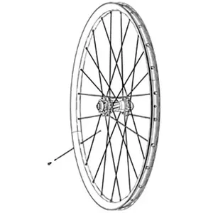 Zipp Rayon Cx-ray J-bend External With Titanium Washers 3 Unités 280 mm pas cher