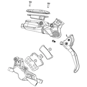 Sram Étrier De Frein à Disque Level Tlm A1 Plus pas cher