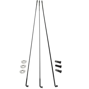 Zipp spaak 248mm CX Sprint zwart (set á 3) pas cher