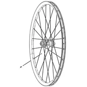 Sram Kit tubeless fond de jante + 2 valves Zipp Presta - argenté - 23 mm/60 mm pas cher