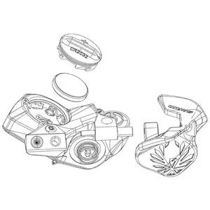 Sram Collier De Serrage De Manette Pour Axs Pod Ultimate Droite Bridge pas cher