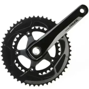 Crankstel sram rival 22 50-34 bb30 1725mm exclusief lagers - ZWART pas cher