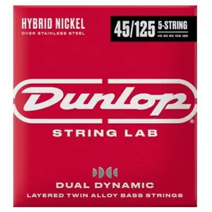 Comparateur de prix : Dunlop Dunlop Dbhyn45125 - Hybrid Nickel 45-125 - Jeux Guitare Basse