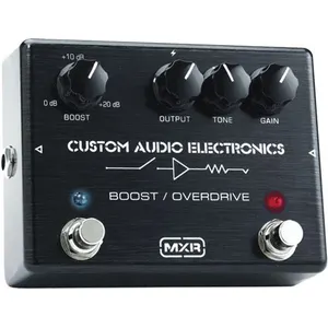 Pedale dunlop mxr custom audio boost / overdrive - mc402 pas cher
