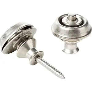 Dunlop - SLS1035VN - Straplok Dual - Vintage Nickel pas cher