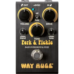 Way Huge WM91 Smalls Pork & Pickle Overdrive & Fuzz pédale d'effet pas cher