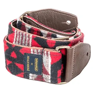 Dunlop PWM02 - Sangle guitare Pendleton Wool - La Paz Scarlet pas cher