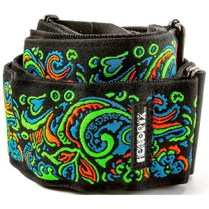 Dunlop JH27 Jimi Hendrix Blacklight Love Drops Blue - Gitaarband pas cher