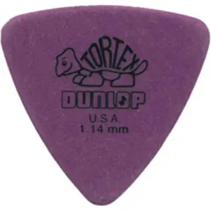 Dunlop Tortex Triangle plektrums 1,14 6er Set, violet pas cher