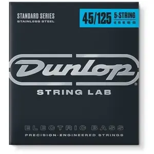 Comparateur de prix : Dunlop DBS45125 - Jeu de cordes basse 5 cordes - Stainless Steel 45-12...