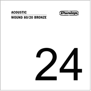Dunlop Dunlop Dab24 - Corde Acoustique 80/20 Bronze .024, FiléeVendu parrakuten