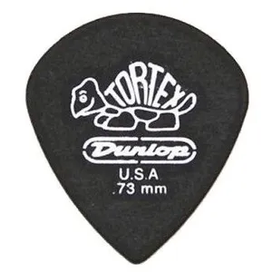 Jim Dunlop - Tortex Pitch Black Jazz III - Plectrum - 0.73 mm - 12-pack pas cher
