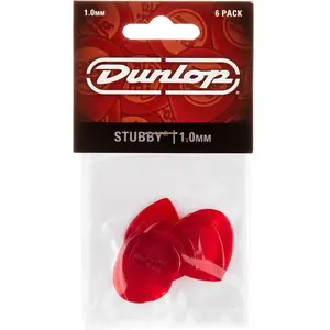 Dunlop Adu 474p100    Speciality Stubby Jazz Players Pack  100 Mm Par 6 pas cher