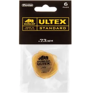 Comparateur de prix : Jim Dunlop Ultex .73 Plectrum 6-Pack - Plectra