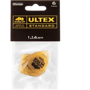 Jim Dunlop Ultex 1.14 Plectrum 6-Pack - Plectra pas cher