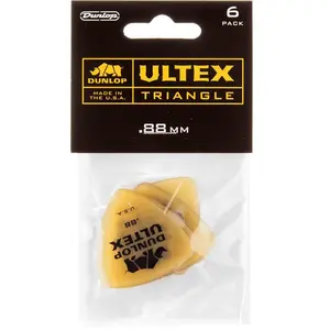 Jim Dunlop - Ultex Triangle - Plectrum - 0.88 mm - 6-pack pas cher