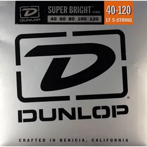 Jim Dunlop DBSBS40120 Corde de basse en acier inoxydable Lt-5/St