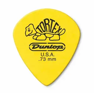 Dunlop 498P73 - 12 Mediators Dunlop Tortex Jazz 0.73mm pas cher