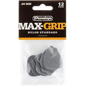 Jim Dunlop - Max Grip - Plectrum - 0.60 mm - 12-pack pas cher