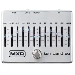 MXR M108S - Pédale égaliseur 10 bandes pas cher