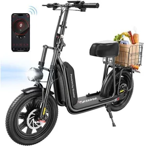 Trottinette électrique iScooter F7 - Autonomie de 50 km - 3 vitesses -... pas cher