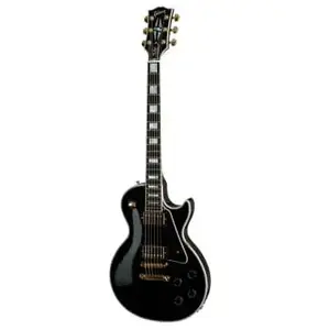 Gibson Les Paul Custom Ebony Gloss - Custom elektrische gitaar pas cher