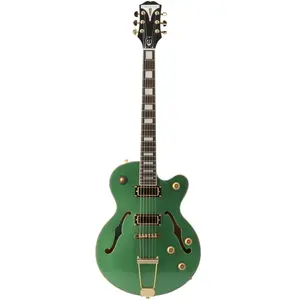Epiphone Uptown Kat ES Emerald Green Metallic - Semi-akoestische gitaar pas cher