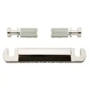 Gibson Pieces Detachees Stop Bar Tailpiece Chrome pas cher