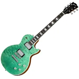 Gibson Les Paul Modern Figured Seafoam Green - Single-cut elektrische ... pas cher