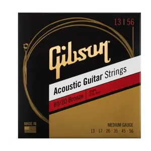 Gibson SAG-BRW13 Acoustic Medium 13-56 - Akoestische gitaarsnaren pas cher