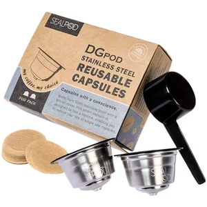 Herbruikbare capsule compatibel met NESCAFÉ® Dolce Gusto® Sealpod Duo ...