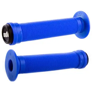 ODI Longneck ST BMX / scooter / poignées de vélo 143mm bleu pas cher