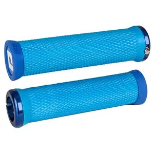 ODI Elite Motion V2.1 VTT Poignées de verrouillage ODI bleu/bleu pas cher